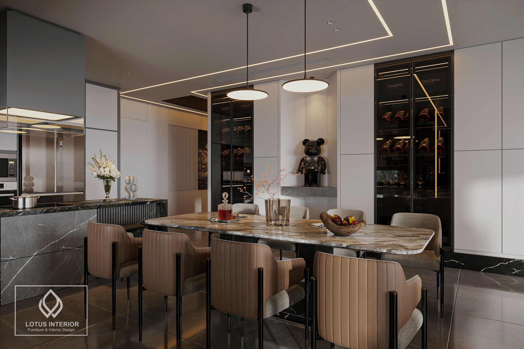 Nội thất phòng bếp