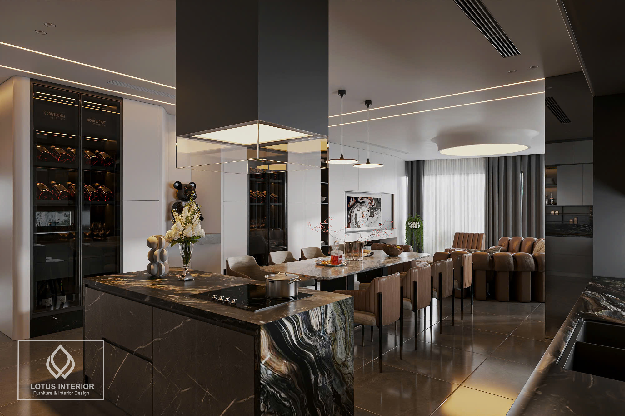 Nội thất phòng bếp