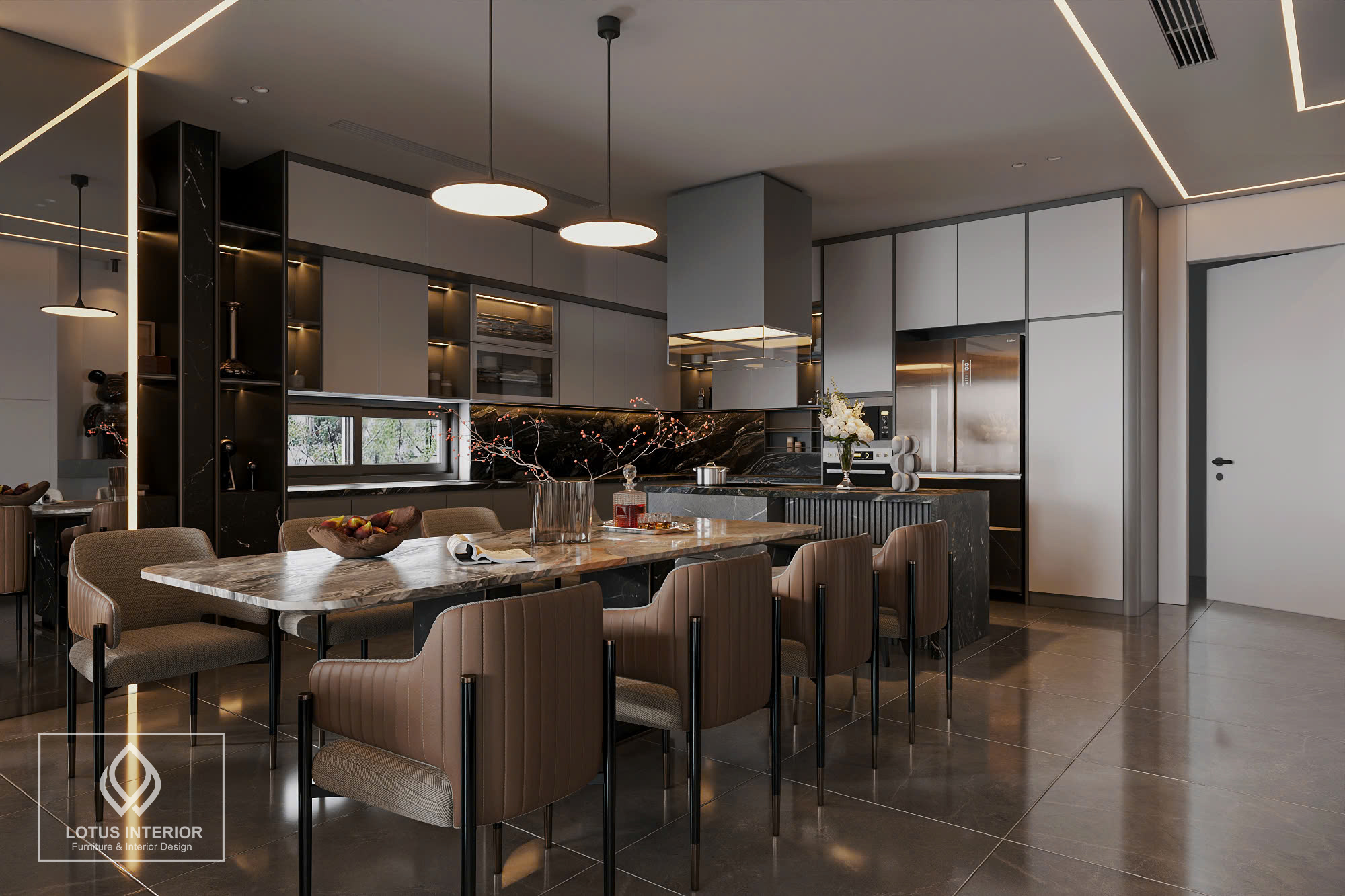 Nội thất phòng bếp