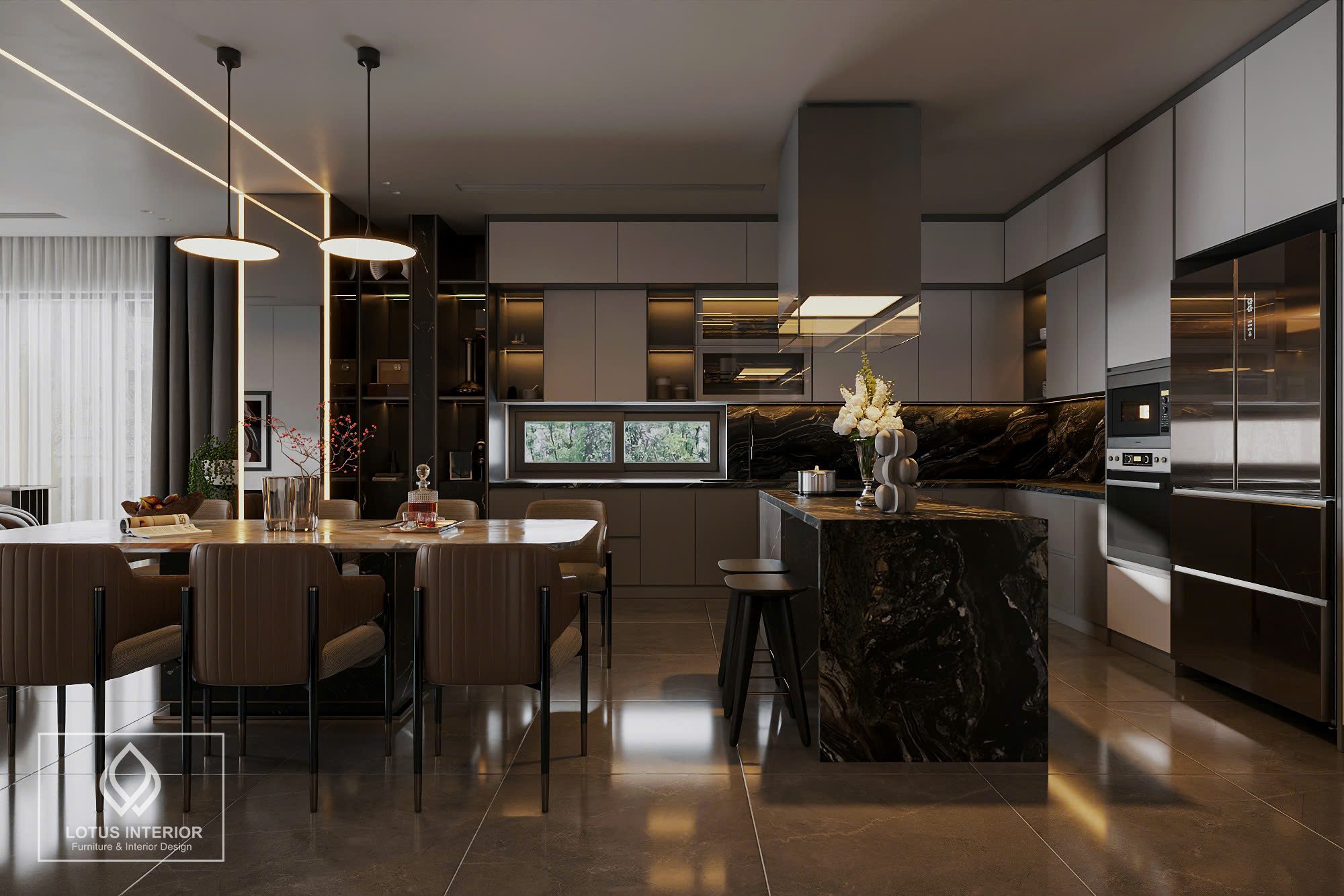 Nội thất phòng bếp