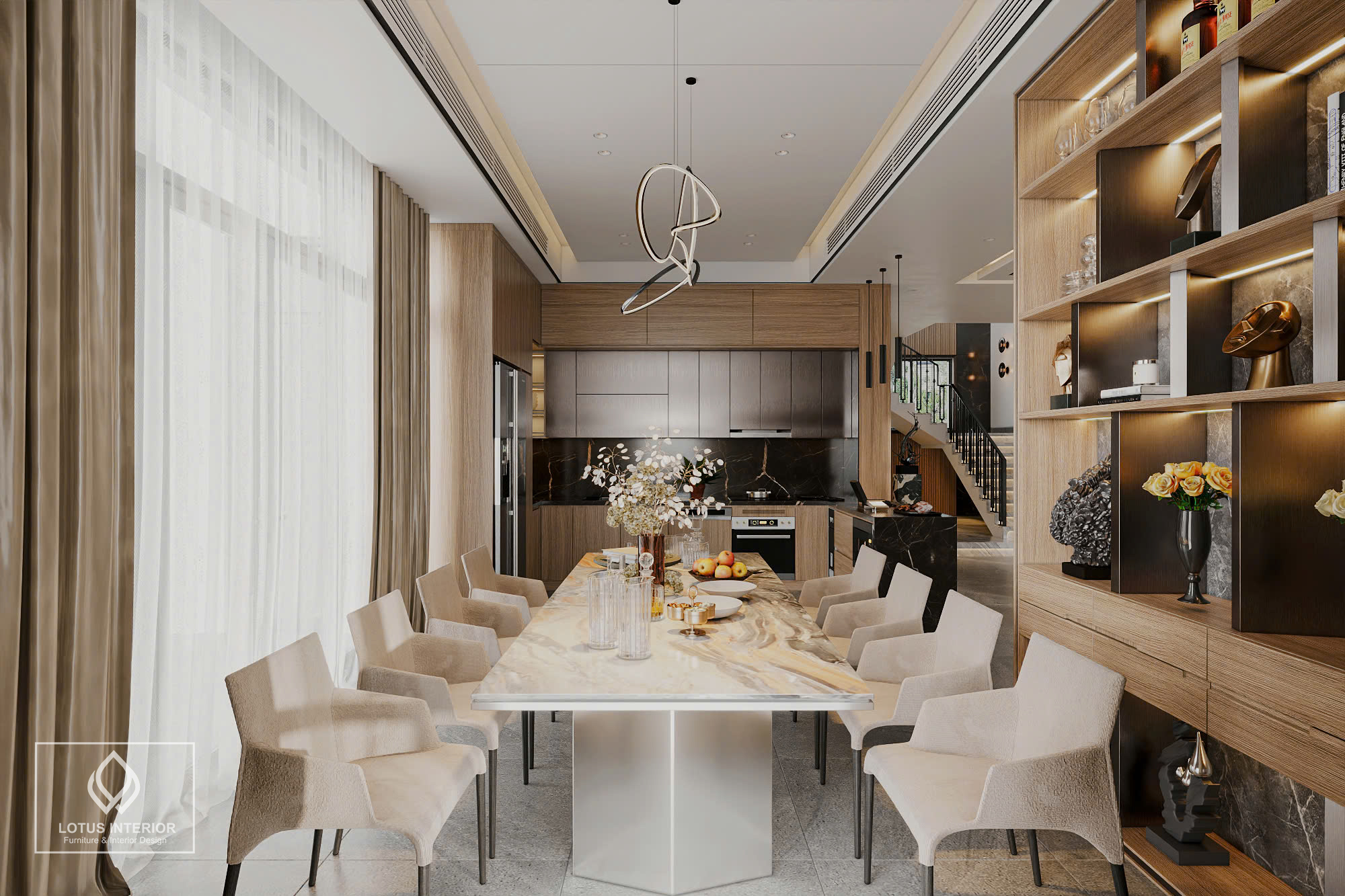 Nội thất phòng bếp