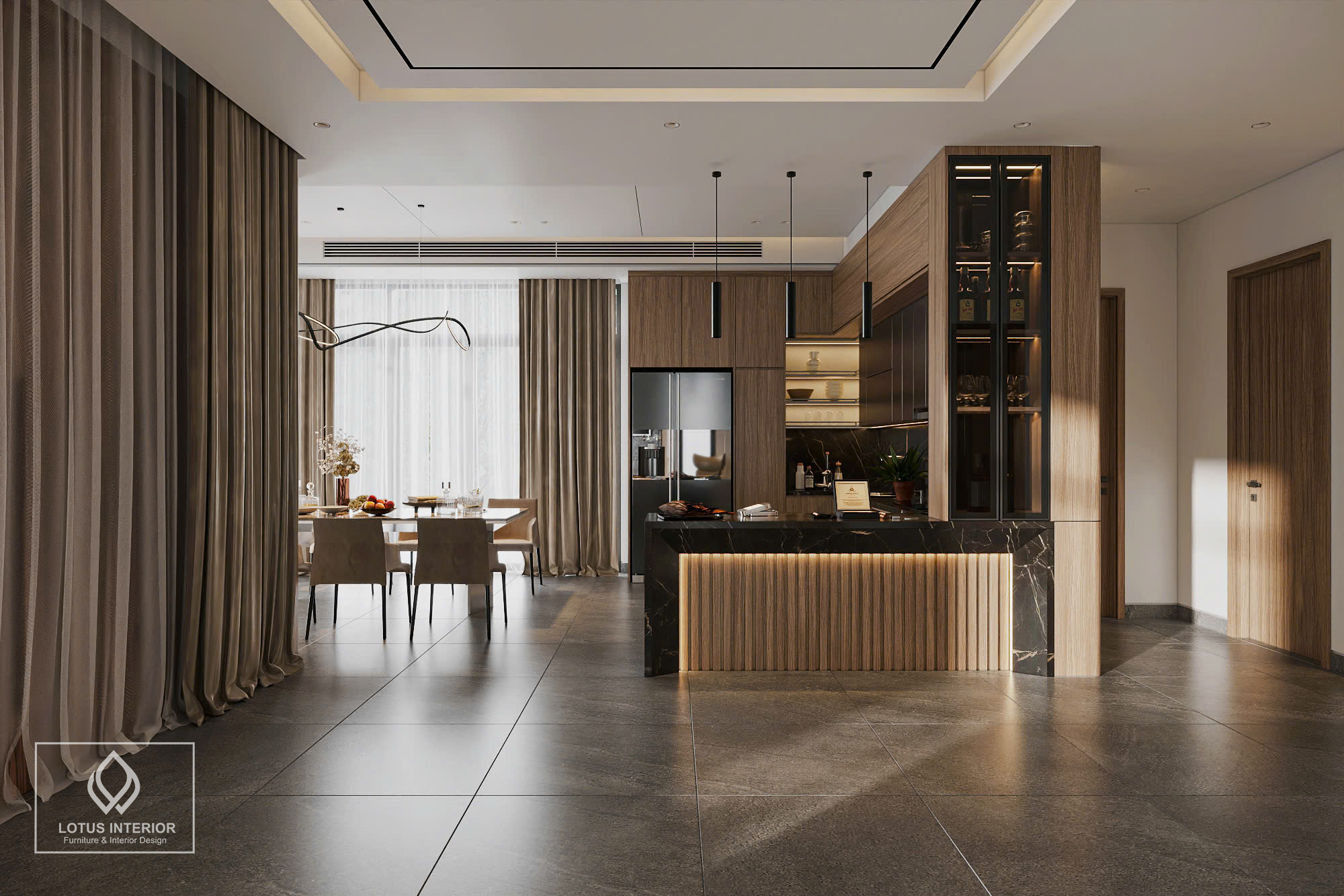 Nội thất phòng bếp