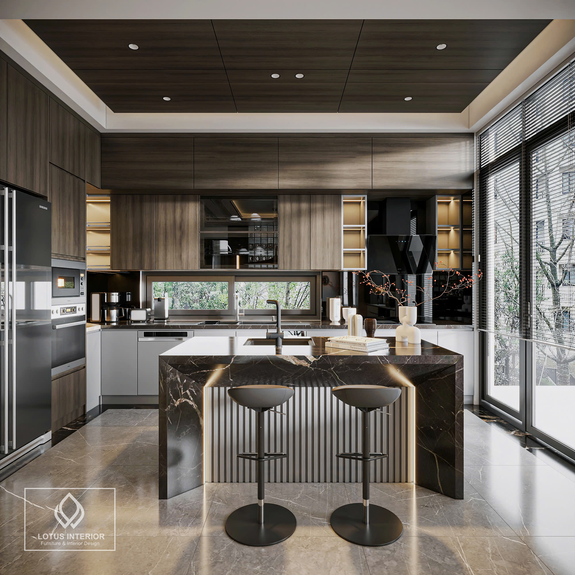 Nội thất phòng bếp