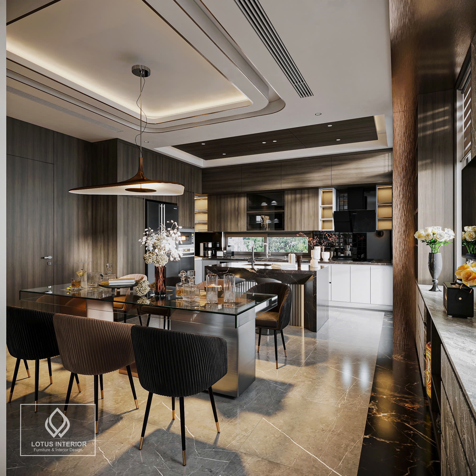 Nội thất phòng bếp