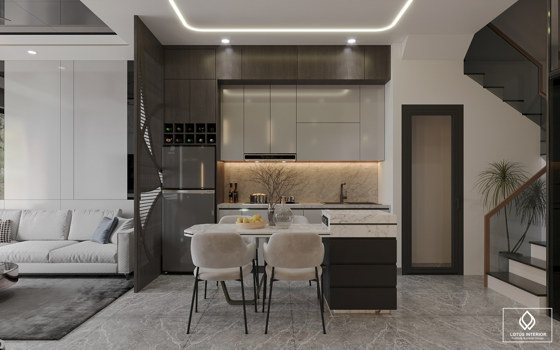 Nội thất phòng bếp