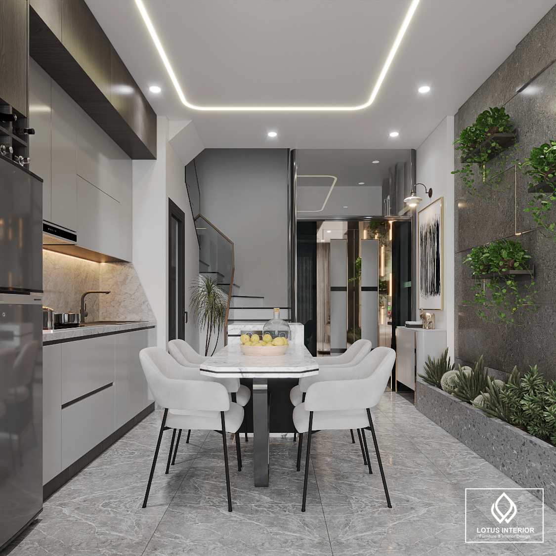 Nội thất phòng bếp