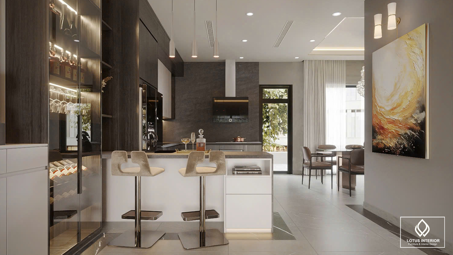 Nội thất phòng bếp