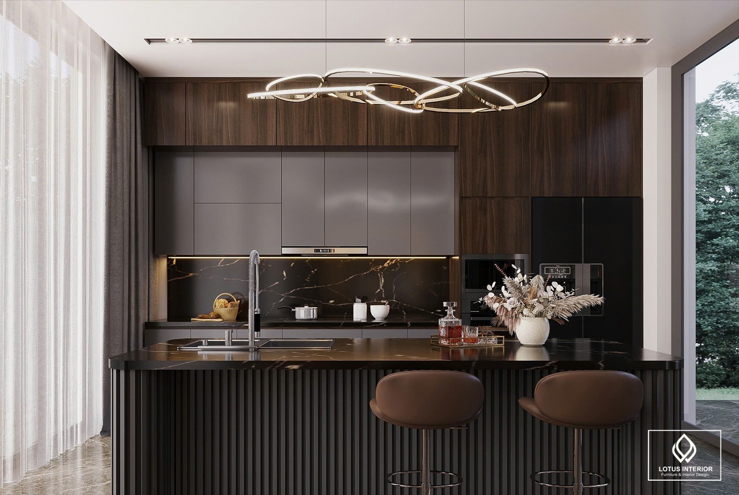 Nội thất phòng bếp