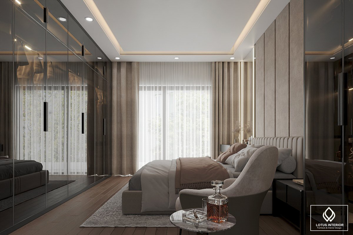 Nội thất phòng ngủ Master